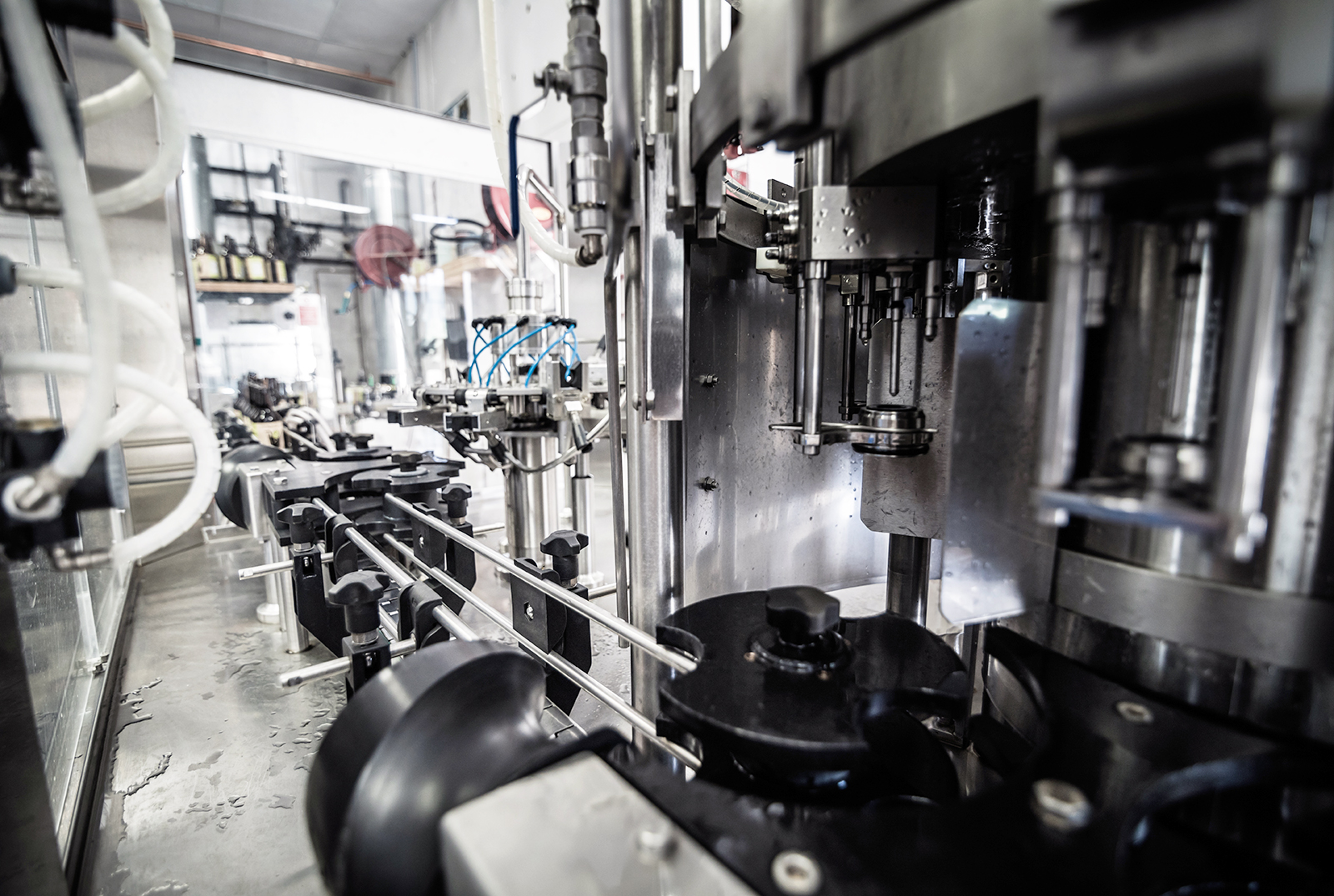 Equipment for bottling on microbrewery